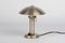 Bauhaus Nickel Table Lamp with Adjustable Shade by Franta Anyz, 1930s 1