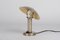 Bauhaus Tischlampe aus Nickel mit verstellbarem Schirm von Franta Anyz, 1930er 4