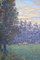 Scène de paysage avec du bétail au lever du soleil, Début des années 1900, Huile sur Panneau, Encadrée 2