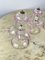 Lámparas de mesa de cristal de Murano, Italia, años 80. Juego de 3, Imagen 6
