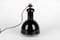 Lámpara colgante Bauhaus industrial en negro adaptado a Zeiss, años 30, Imagen 9