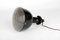 Industrial Bauhaus Black Pendant Light attirbuted to Zeiss, 1930s 6