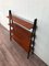 Bookcase with Ladder Shelves in Teak and Iron, Italy, 1950s 11
