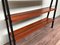 Bookcase with Ladder Shelves in Teak and Iron, Italy, 1950s 2