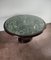 Vintage Wooden Dining Table and Green Marble by Guatemala, Italy, 1970s 5