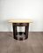Vintage Wooden Dining Table and Green Marble by Guatemala, Italy, 1970s, Image 10