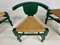 Green Side Chairs in the style of Bernhard Hoetger, Set of 3 2