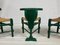 Green Side Chairs in the style of Bernhard Hoetger, Set of 3 8