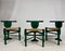 Green Side Chairs in the style of Bernhard Hoetger, Set of 3 11