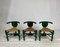 Green Side Chairs in the style of Bernhard Hoetger, Set of 3, Image 10