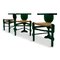 Grüne Beistellstühle im Stil von Bernhard Hoetger, 3er Set 1