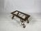 Mid-Century Brutalist Iron Chain Link Coffee Table, Image 6