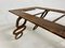 Mid-Century Brutalist Iron Chain Link Coffee Table 12