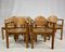 Pine Dining Chairs attributed to Rainer Daumiller, 1970s, Set of 10 1