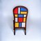 Mondrian Style Voltaire Armchair, 1960s 2