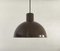 Mid-Century Danish Metal Bunker Maxi Pendant Lamp by Johannes Hammerborg for Fog & Mørup, 1970s, Image 1