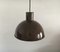 Mid-Century Danish Metal Bunker Maxi Pendant Lamp by Johannes Hammerborg for Fog & Mørup, 1970s 8