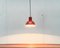 Mid-Century Danish Metal Bunker Mini Pendant Lamp by Johannes Hammerborg for Fog & Mørup, 1970s 1