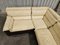 Modulares italienisches Ecksofa aus Leder & Wildleder, 1970er, 4er Set 2