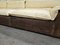 Italian Modular Corner Sofa in Leather and Suede, 1970s, Set of 4, Image 24