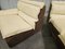 Italian Modular Corner Sofa in Leather and Suede, 1970s, Set of 4 9