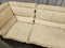 Modulares italienisches Ecksofa aus Leder & Wildleder, 1970er, 4er Set 8