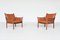 Genius Lounge Chairs by Illum Wikkelsø for CFC Silkeborg, Denmark, 1960s, Set of 2, Image 1