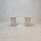 Italian Marble Side Tables, 1980s, Set of 2 3