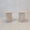 Tables d'Appoint en Marbre, Italie, 1980s, Set de 2 6