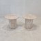 Tables d'Appoint en Marbre, Italie, 1980s, Set de 2 9