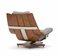 Fauteuil Pivotant Housemaster Vintage en Teck et Laine de G-Plan, 1970s 2