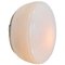 Vintage Wall Light in White Opaline Glass, Image 3