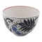 Large Handpainted Salad Bowl with Floral Design 1