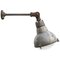Lámpara francesa vintage de hierro fundido y vidrio semiesmerilado, Imagen 5