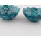 Vintage Turkish Turquoise Bowls, Set of 2, Image 3