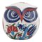 Türkische traditionelle handbemalte Eulenfigur aus Keramik 1