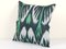 Ikat Lumbar Oblong Cushion Cover, 2010s, Image 4