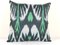 Ikat Lumbar Oblong Cushion Cover, 2010s, Image 1