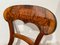 Biedermeier Shovel Chairs aus Nussholz, Roots Furnier, Süddeutschland, 1845, 6er Set 14