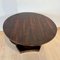 Art Deco Round Side Table in Rosewood Veneer, France, 1930s 6