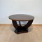 Art Deco Round Side Table in Rosewood Veneer, France, 1930s, Image 13