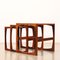 Vintage Italian Nesting Tables in Teak, 1960s, Set of 3, Image 6