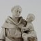 St. Anthony of Padua Statue in Capodimonte Porcelain 3