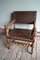 Wooden Mechelen Chair with Leather Seat 1