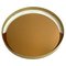 Minimalist Bronze Round Mirror attributed to Rimadesio, Italy, 1970s, Image 3