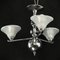 Art Deco Ceiling Lamp with Glass Balls, 1920s, Image 2