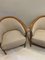 Oak Swedish Chairs Upholstered in Linen, 1960s, Set of 2 10