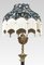 Lámpara estándar vintage de latón y cobre, Imagen 6