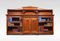 Large Antique Walnut Breakfront Bookcase 5