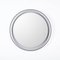 Clear Acrylic Glass Round Wall Mirror by Luigi Massoni for Guzzini, Italy, 1960s 1